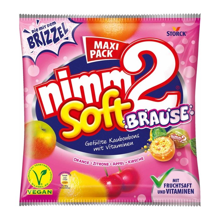 nimm2® soft Brause Kaubonbons 67 St./ 345,0 g, 1 Pack