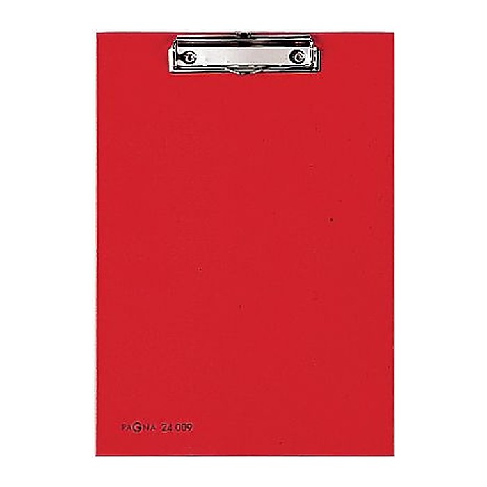 PAGNA Klemmbrett 24009-01 DIN A4 rot Karton, 1 St.