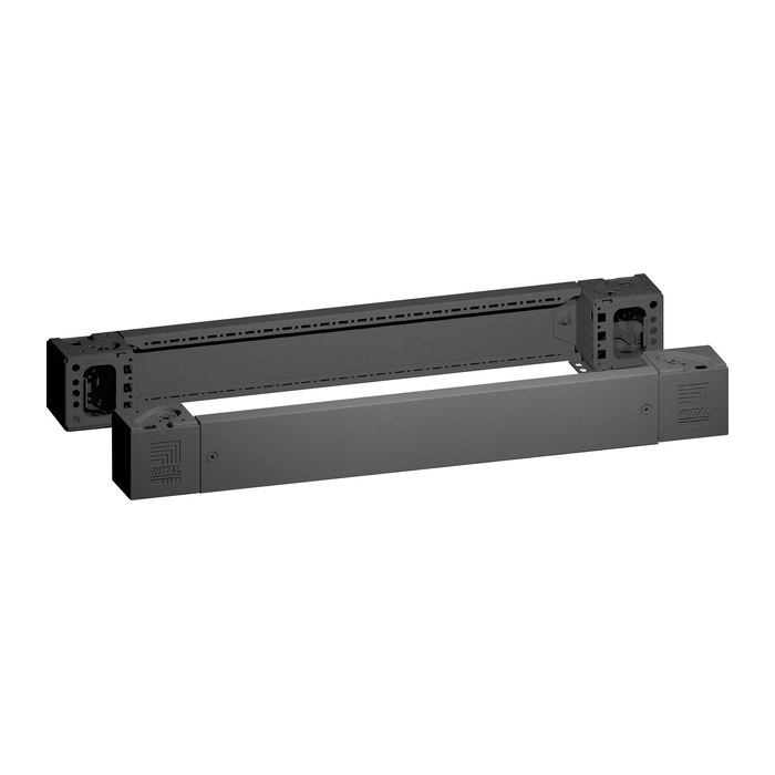 Rittal VX Sockel-Eckstück mit Sockel-Blende H 100mm B 800mm