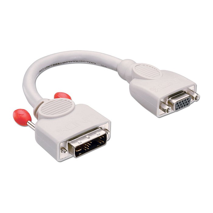 LINDY DVI-I/A auf VGA Adapterkabel 0.2m