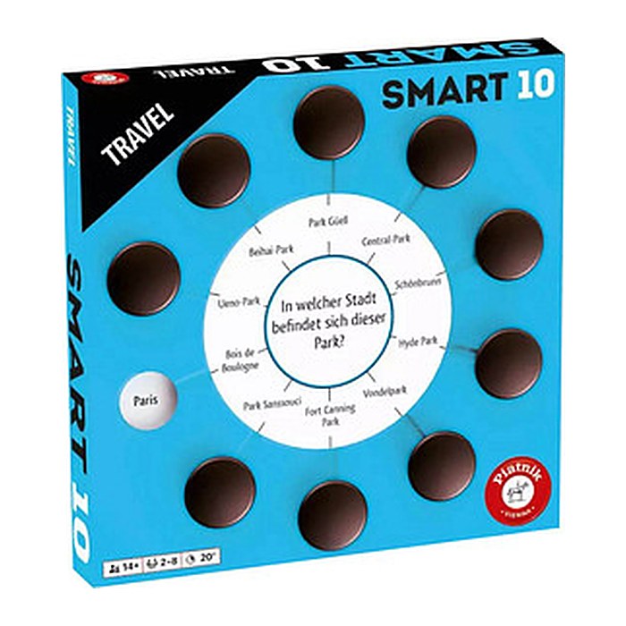 Piatnik Smart 10 Travel Quiz, 1 St.