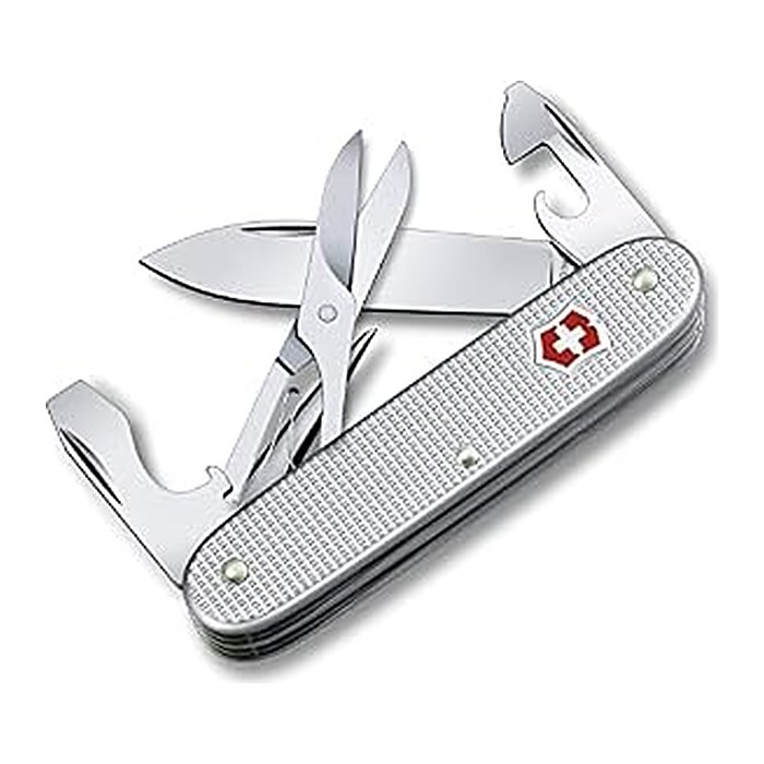 VICTORINOX Schweizer Taschenmesser Pioneer X silber, 1 St.