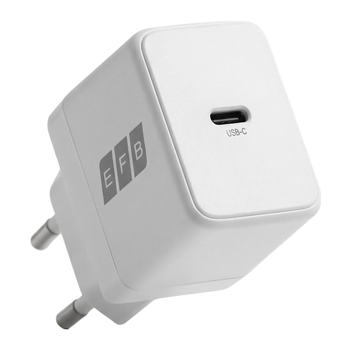 EFB Ladegerät 20W USB-C Set PD3.0 GaN QC3.0