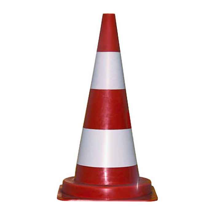 Leitkegel rot, weiß 75,0 cm, 1 St.