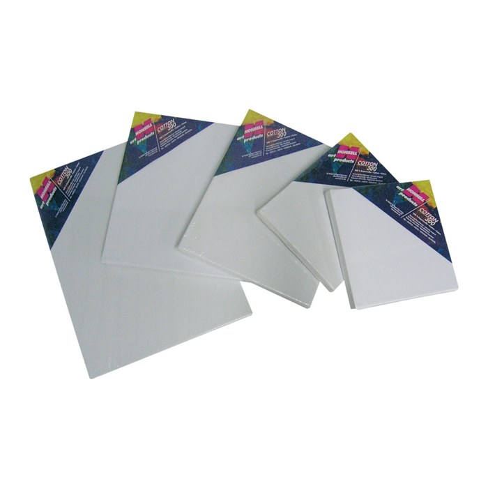 HONSELL art products Keilrahmen Cotton 300 quadratisch weiß 40,0 x 40,0 cm, 1 St.