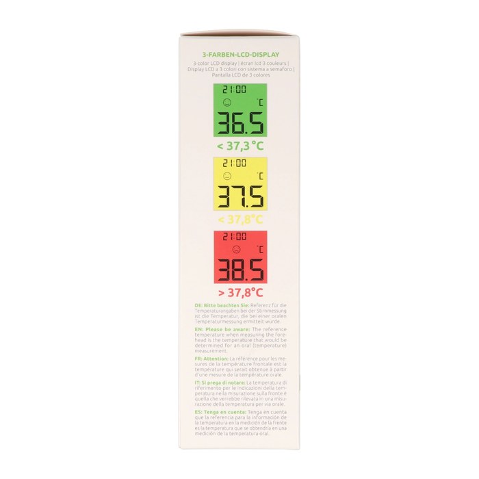 Dr. Senst® Infrarot-Stirnthermometer weiß