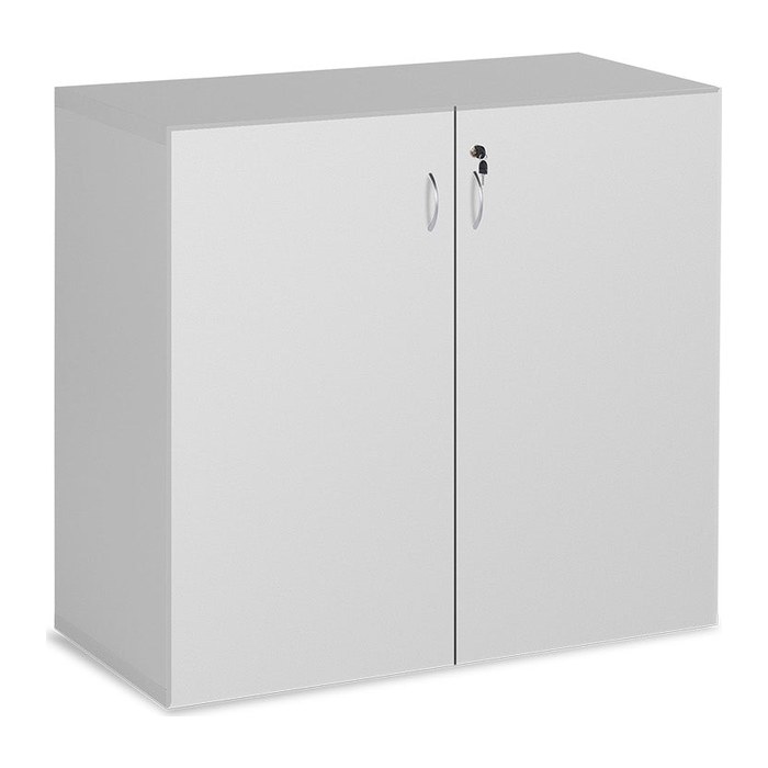 Aktenschrank aus Holz – 800 x 393 x 740 mm (2 OH) – Grau