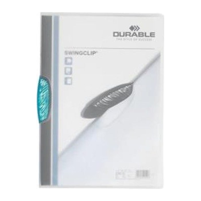DURABLE Klemmhefter SWINGCLIP mittelblau, 25 St.