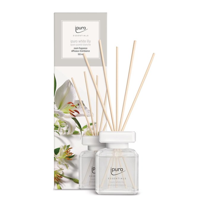 ipuro Raumduft ESSENTIALS white lily blumig 100 ml, 1 St.
