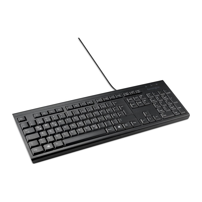 Kensington KB100 EQ Tastatur kabelgebunden schwarz