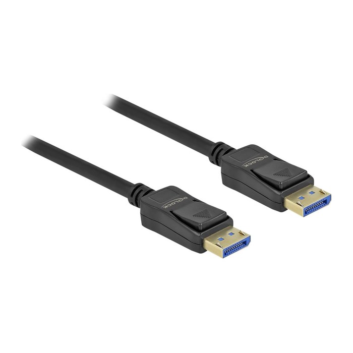 DeLOCK DisplayPort 2.0 Kabel 10K 60 Hz 1,0 m schwarz, 1 St.