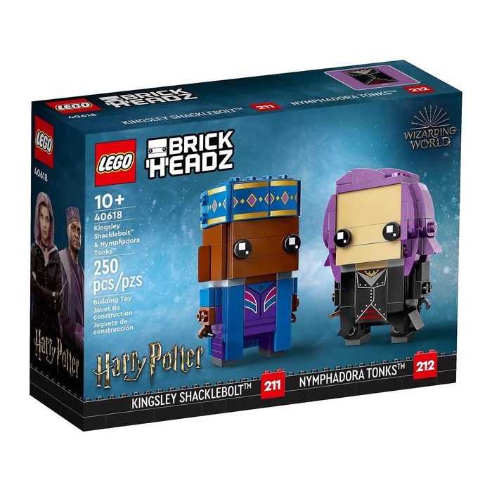 LEGO« BrickHeadz Kingsley Shacklebolt & Nymphadora--40618
