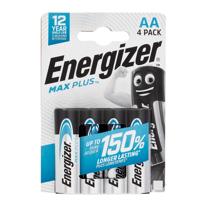 Energizer Batterie Max Plus LR6 Mignon AA Batterie 1,5V 4St