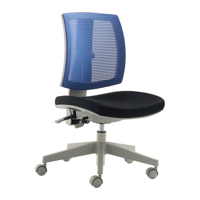 Mayer Kinderdrehstuhl myFLEXO, 2432 502 Stoff blau, Gestell grau