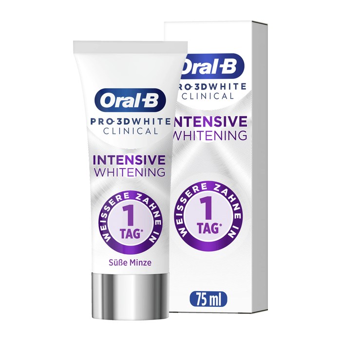 Oral-B PRO 3D WHITE INTENSIVE WHITENING Süße Minze Zahnpasta 75 ml