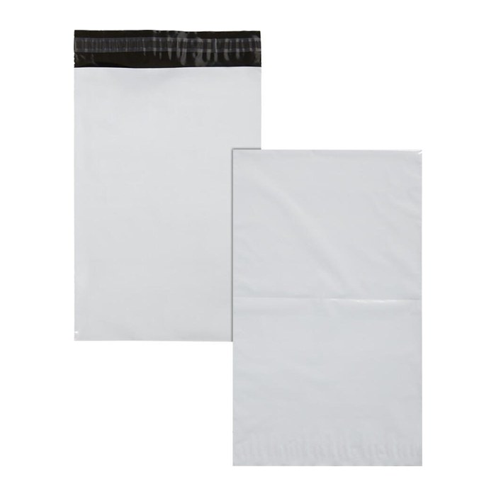 docuCARE® Folienversandtaschen classic light DIN C4 ohne Fenster weiß 100 St.