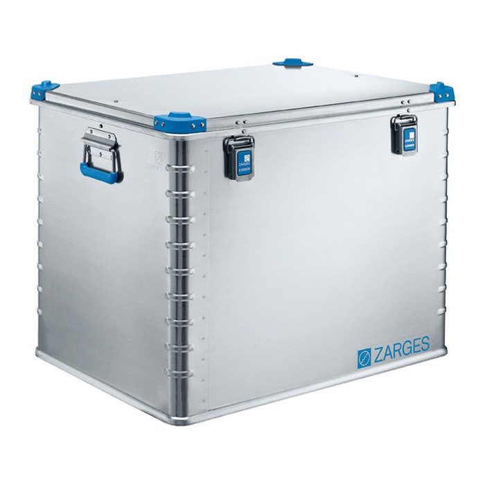 ZARGES Eurobox 239,0 l silber 80,0 x 60,0 x 61,0 cm, 1 St.