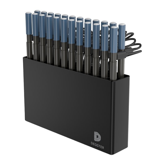 DEQSTER Stylus Multi-Charger Ladestation für Eingabestifte schwarz, 40 Watt