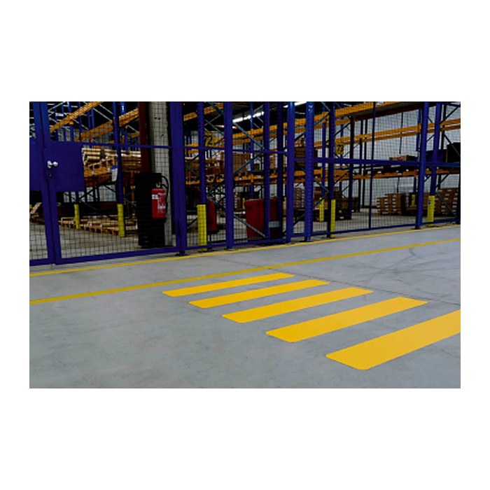 DURABLE Bodenmarkierungsband Zebrastreifen 200/05 gelb 200,0 x 1200,0 mm