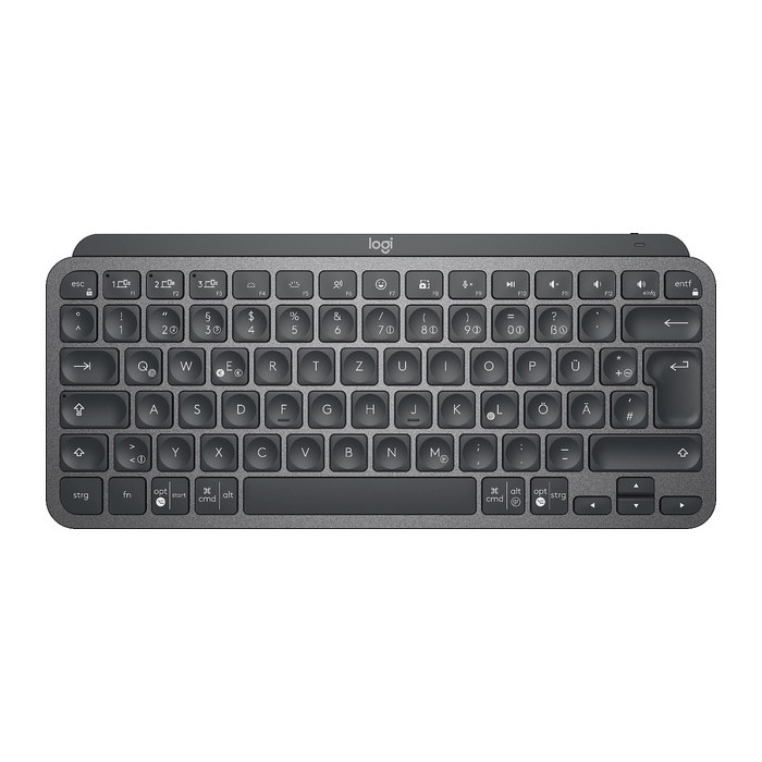 Logitech MX Keys Mini Tastatur kabellos graphit
