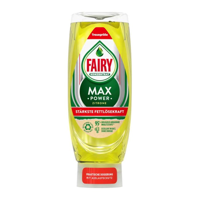 FAIRY MAX POWER Zitrone Spülmittel, 545 ml, 1 St.