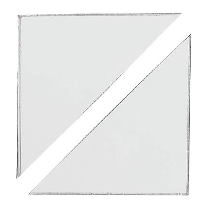 DURABLE Dreiecktaschen selbstklebend glatt 17,5 cm, 100 St.