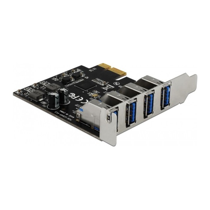 DELOCK USB3.0 PCI Express mit 4x ext. Typ A Buchsen