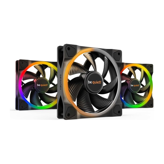 be quiet! Lüfter Light Wings PWM 120mm 3-Pack