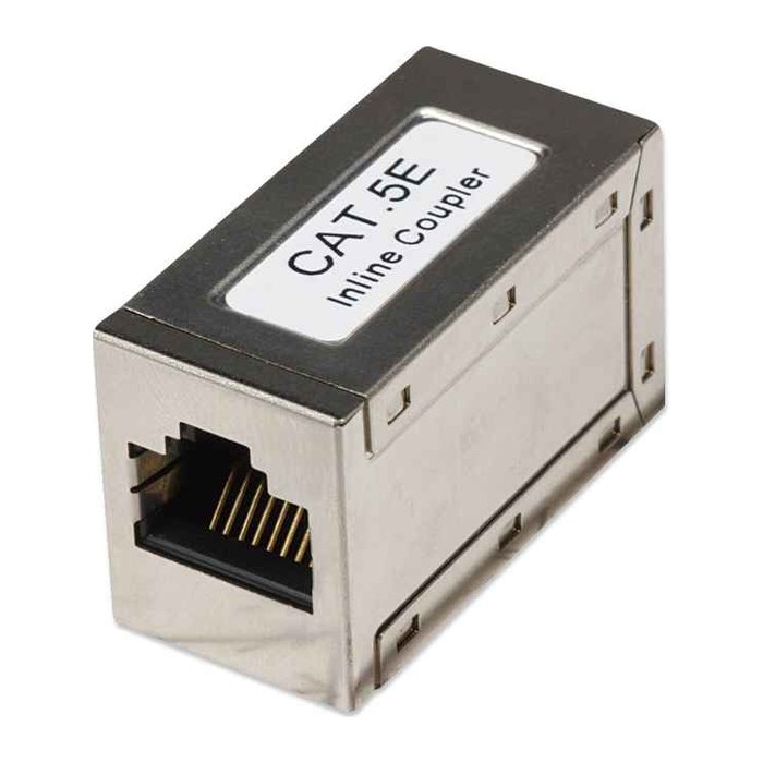 INTELLINET Kupplung RJ45 Cat5e 8P8C Bu/Bu FTP silber
