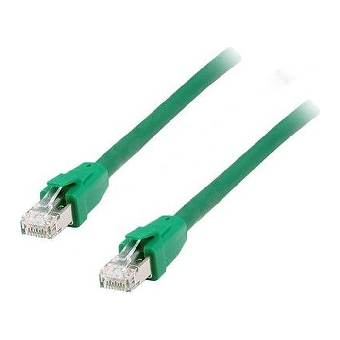 Equip Patchkabel Cat8.1 S/FTP 2xRJ45 0.50m grün LSZH Polybeutel