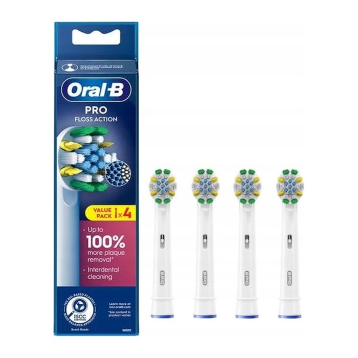 Oral-B PRO Tiefenreinigung Zahnbürstenaufsätze, 4 St.