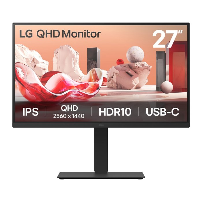 LG 27BA75QB-B Monitor 68,0 cm (27,0 Zoll) schwarz