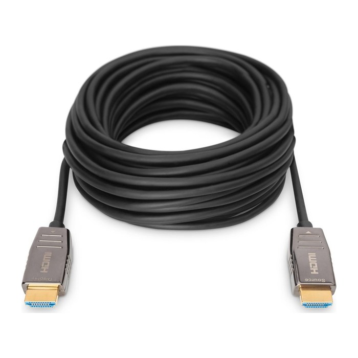 DIGITUS HDMI/HDMI Glasfaserkabel AK-330126-200-S 20,0 m schwarz, 1 St.