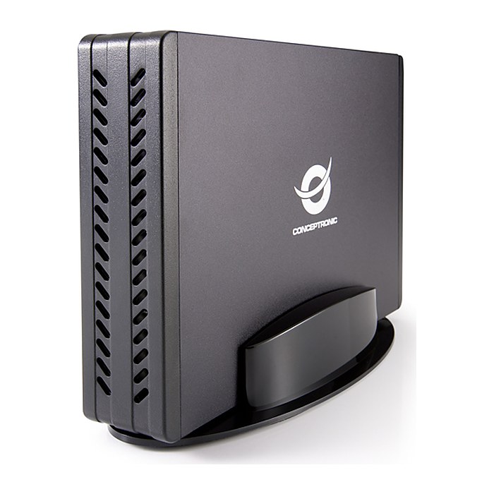 CONCEPTRONIC HDD Gehäuse 3.5"SATA HDD/SSD USB-A2.0 480Mbs sw