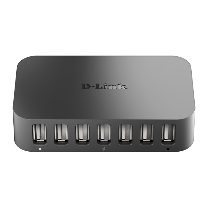 D-Link USB-Hub DUB-H7 7-fach schwarz