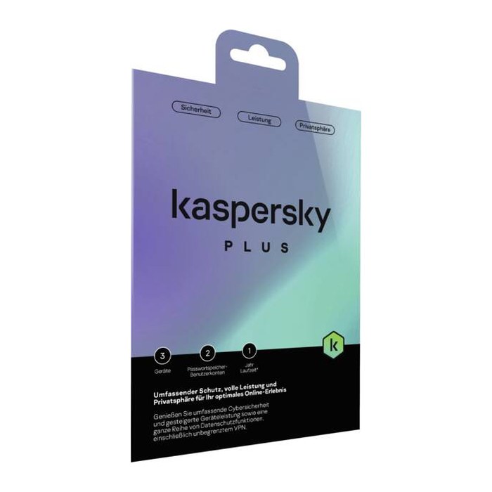 Kaspersky Plus 3 Geräte Envelope (ML) Box