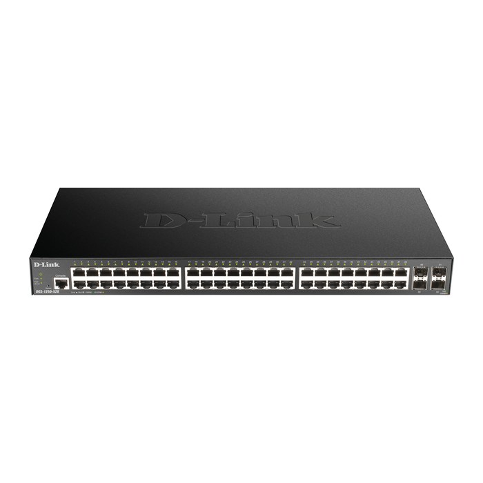 Switch 440mm D-Link DGS-1250-52X 4*SFP+/48*GE retail