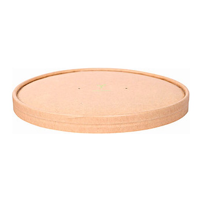 NATURE Star Deckel für Einweg-Salatschalen braun Ø 18,5 cm, 50 St.