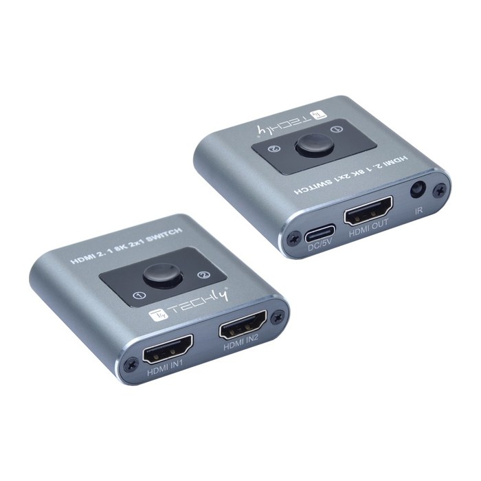 Techly Switch HDMI 2.1 2X1 8K