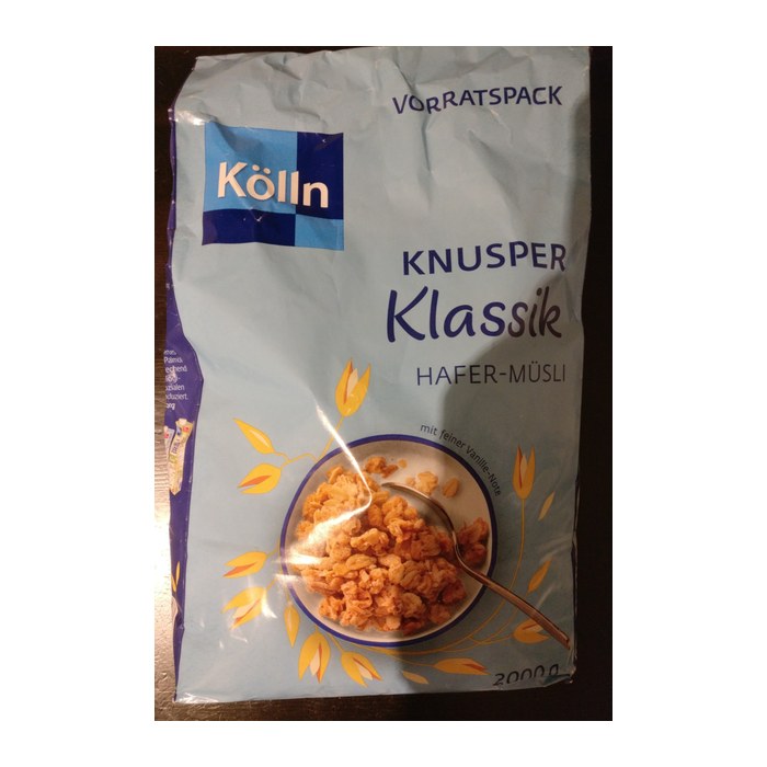 Kölln Knusper Klassik Müsli 2,0 kg, 1 St.