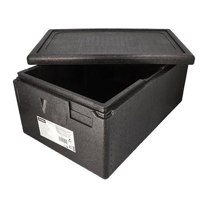 STARPAK Thermobox für Essen schwarz 46,0 l, 1 St.