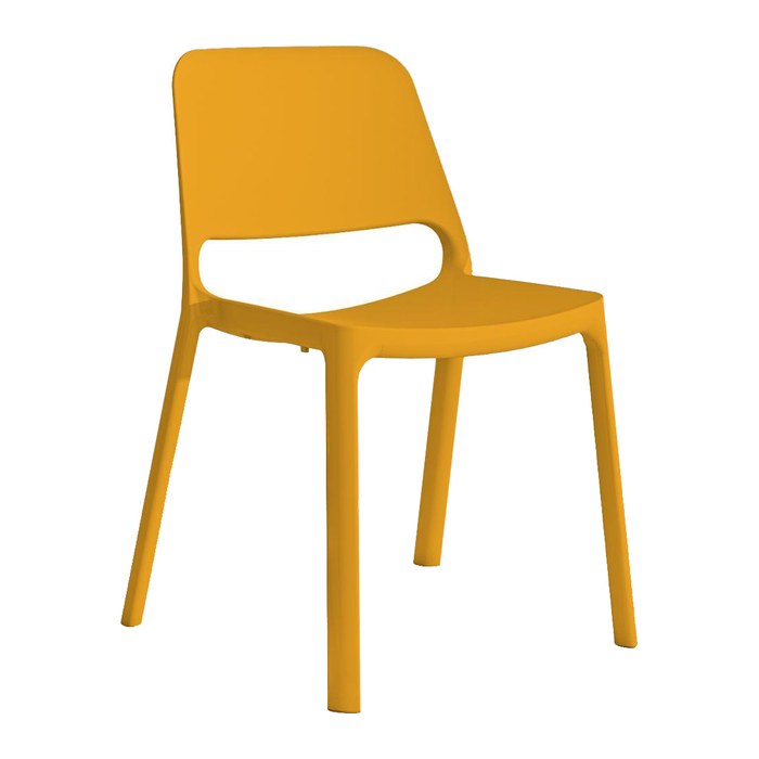 Mayer Stapelstühle myNUKE 2050 62 orange Kunststoff, 4 St.