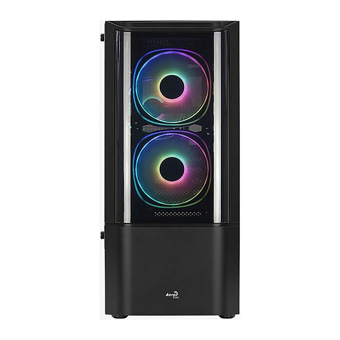 AeroCool Geh Midi Quantum v3 Black MicroATX/ATX/MiniITX
