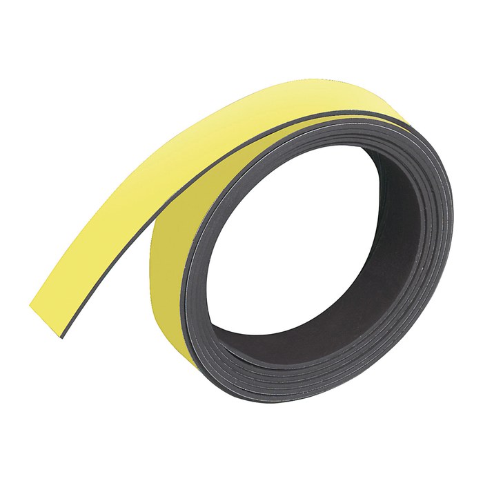 FRANKEN Magnetband gelb 0,5 cm x 1,0 m, 1 St.