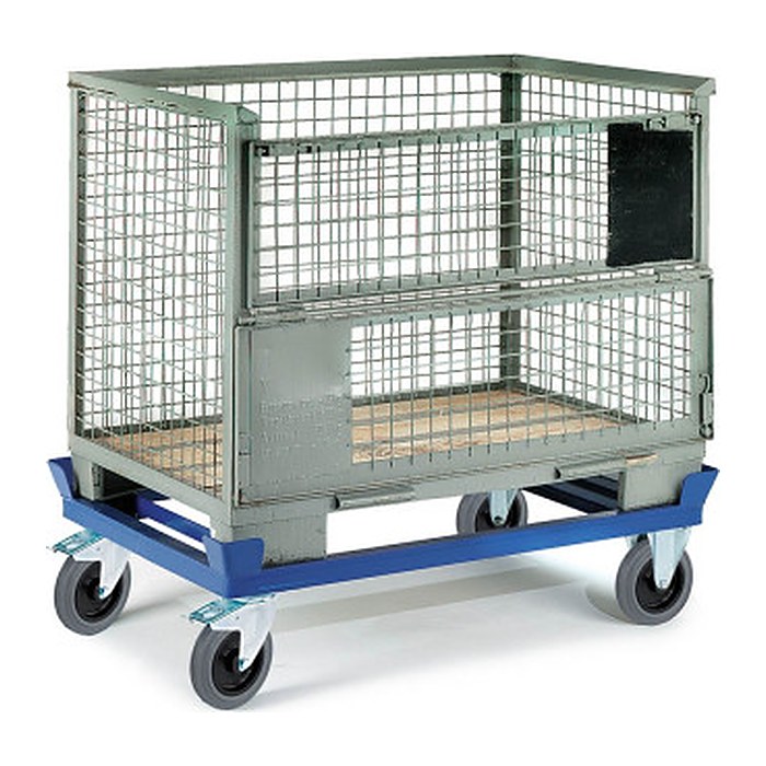 Rollcart Palettenwagen 10-4073 blau 128,0 x 88,0 x 29,0 cm