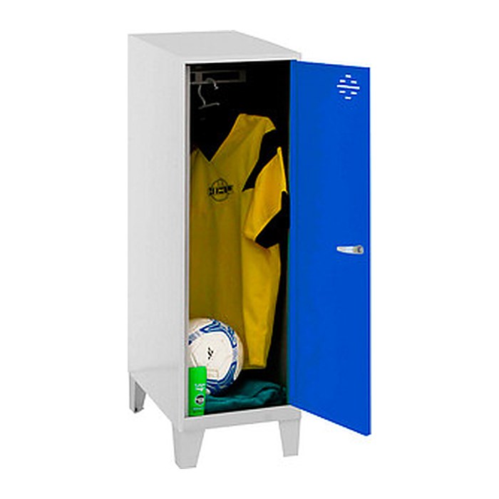 Simonrack Spind SIMONLOCKER DISM SINGLE blau, grau 8425437120251, 1 Schließfach 30,0 x 50,0 x 101,5 cm