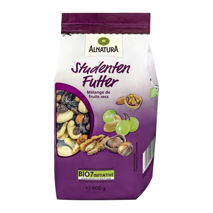 ALNATURA Bio Studentenfutter 400,0 g, 1 St.