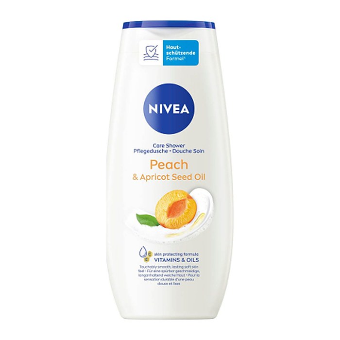 NIVEA Peach & Apricot Seed Oil Duschgel 250,0 ml