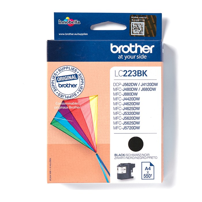 brother LC-223BK schwarz Druckerpatrone