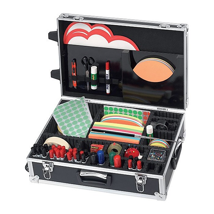 FRANKEN Moderationskoffer TRAINER 3.156 Teile